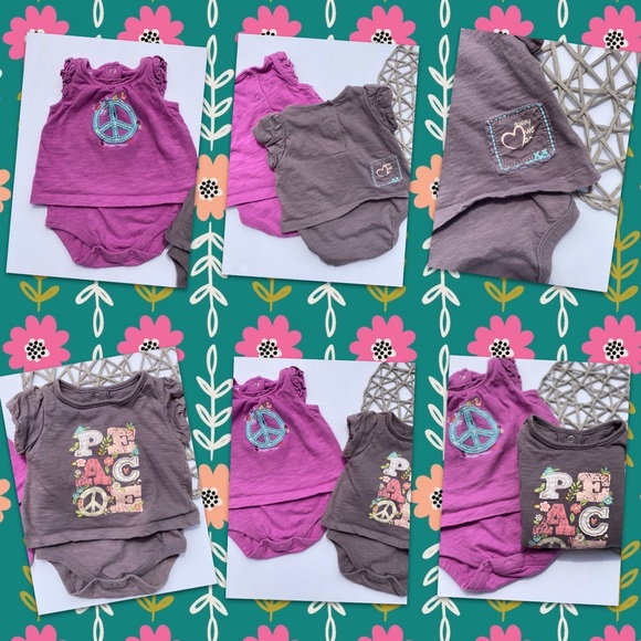 Baby Girl Onesie Bundle & One Outfit - 3 months - Picture 3 of 4